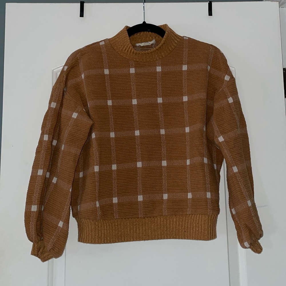 Free People mock neck sweater